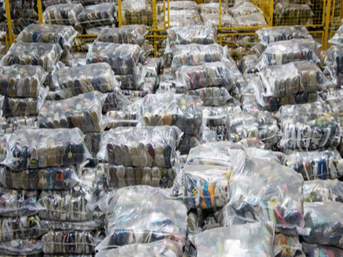 used brand shoes bale in our second hand shoes factory.webp