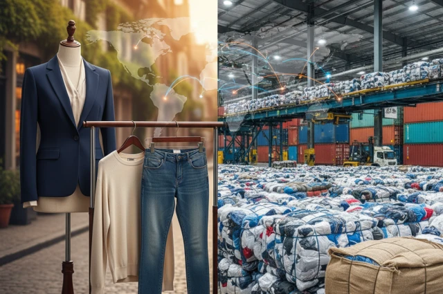 Proveedores de ropa usada China vs Europa