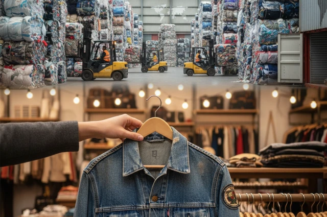 De donde sacan la ropa las tiendas de segunda mano