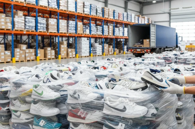 wholesale second hand shoes sorting