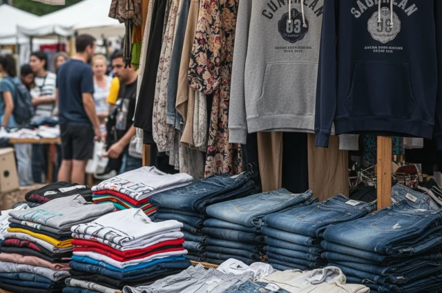 mercado de ropa estadounidense