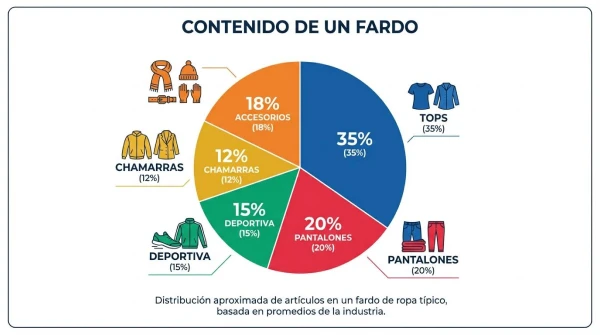 CONTENIDO DE UN FARDO CONTENIDO DE UN FARDO