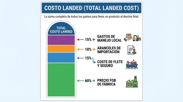 COSTO LANDED (TOTAL LANDED COST) (1)
