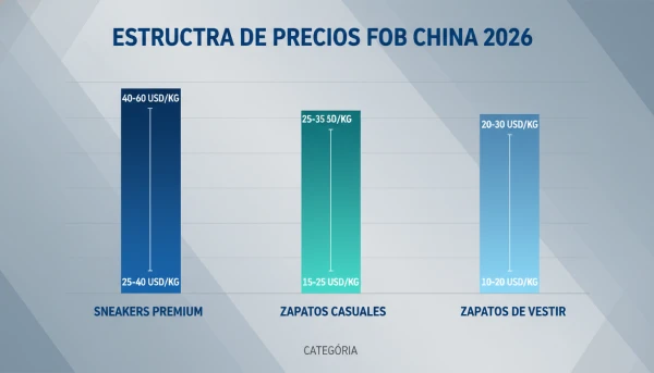 ESTRUCTRA DE PRECIOS FOB CHINA 2026