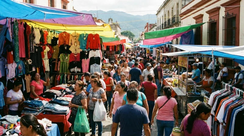 Mercados de ropa usada en México