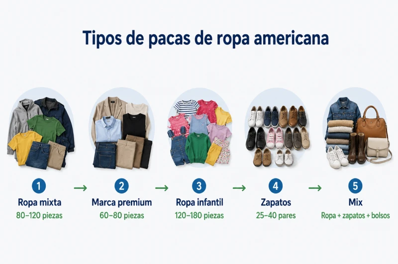 Distribuidores de Ropa Americana en Mexico | Indetexx