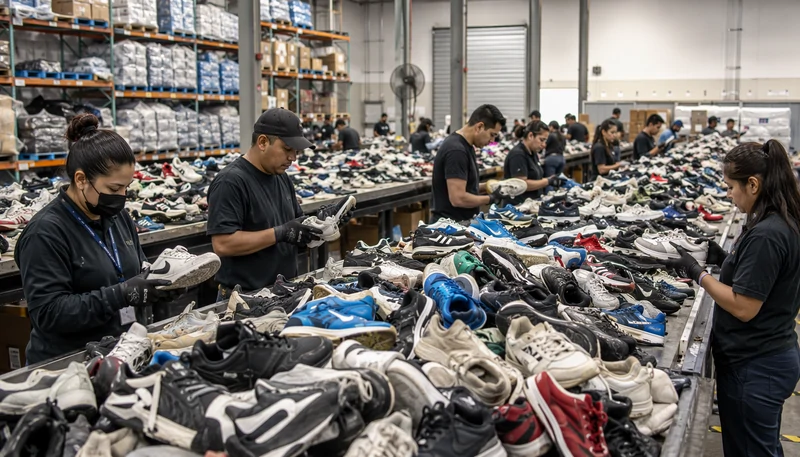 Clasificacion de zapatos usados por pares talla condicion y grado