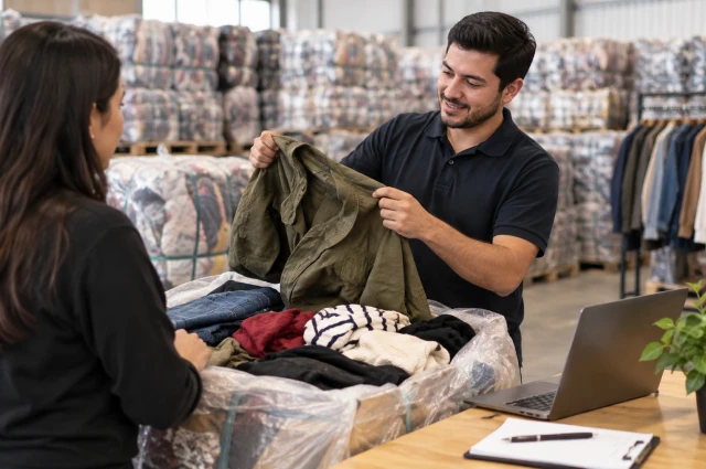 Guía B2B de Preventa de Ropa Usada Cómo Gestionar Lotes sin Riesgos