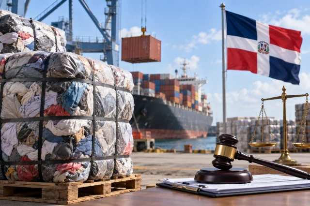 ¿Se puede importar ropa usada a República Dominicana Ley 458 73